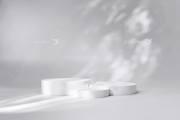 عکس بک گراند استیج 3 تکه زمینه سفید