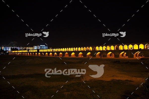 عکس سی و سه پل اصفهان