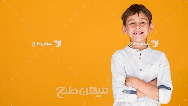 عکس تبلیغاتی پسر بچه