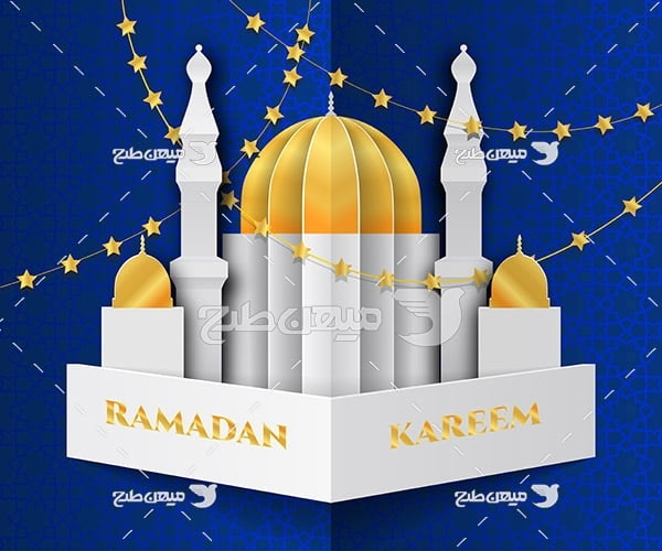 وکتور ماه رمضان