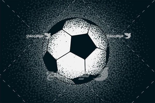 وکتور توپ فوتبال