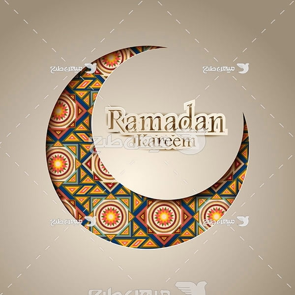 وکتور ماه رمضان