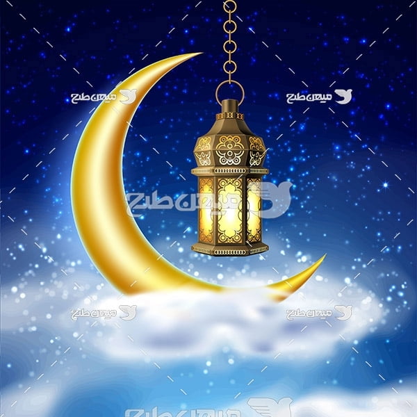 وکتور ماه رمضان