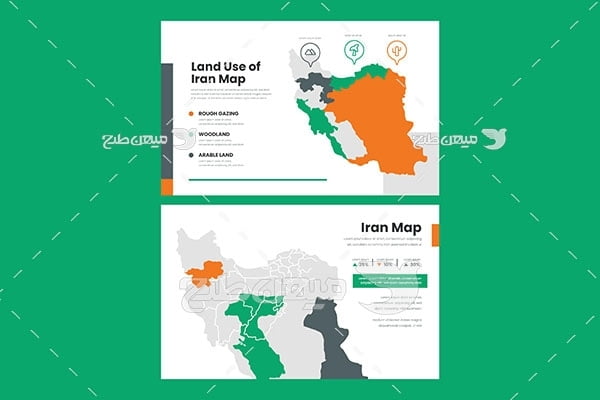 وکتور نقشه مصاحتی کشور ایران