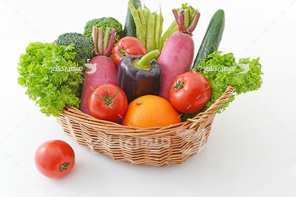 عکس سبد سبزیجات