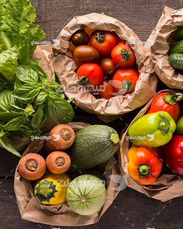 عکس سبزیجات