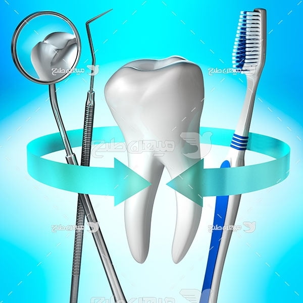 عکس تبلیغاتی لوازم دندانپزشکی