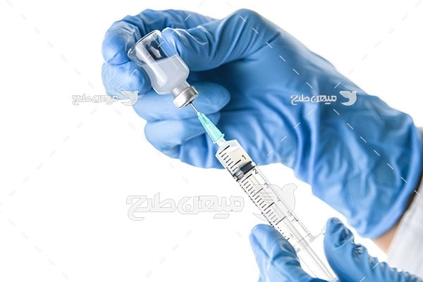 عکس آماده سازی واکسن