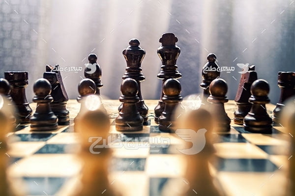 عکس بازی شطرنج