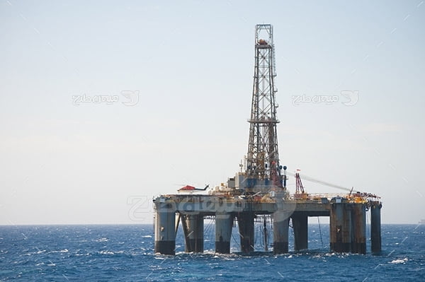 عکس سکوی استخراج نفت