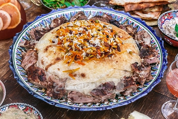 عکس پلو گوشت ایرانی