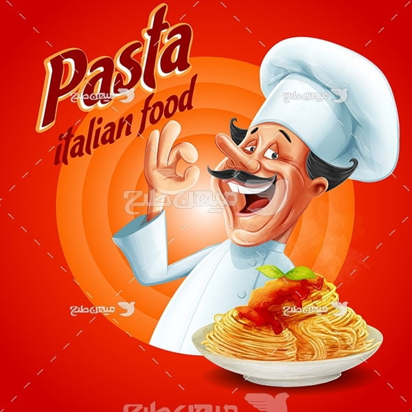 وکتور آشپز ایتالیایی
