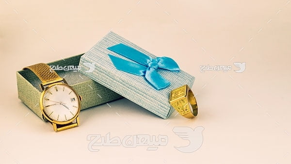 عکس ساعت مچی طلایی