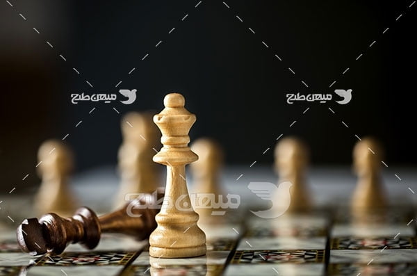عکس کیش و مات شطرنج
