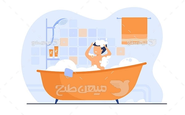 وکتور حمام و نظافت بدن