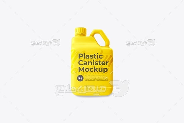 موکاپ بطری پلاستیکی