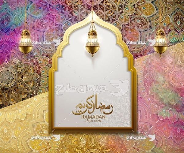 وکتور ماه رمضان