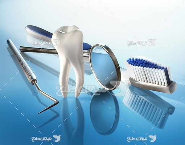 عکس تبلیغاتی ابزار دندانپزشکی