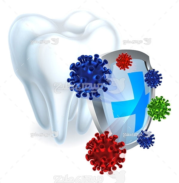 ﻿وکتور دندانپزشکی و دندان تمیز