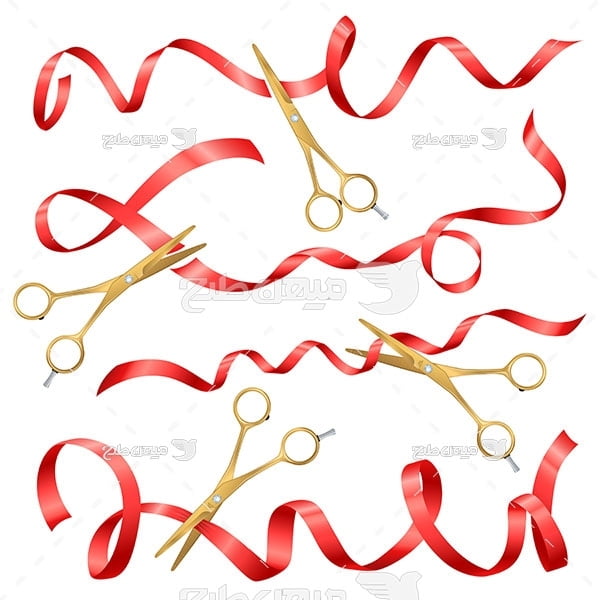 وکتور روبان قرمز