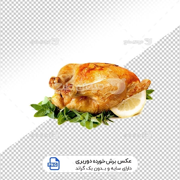 عکس برش خورده مرغ شکم پور