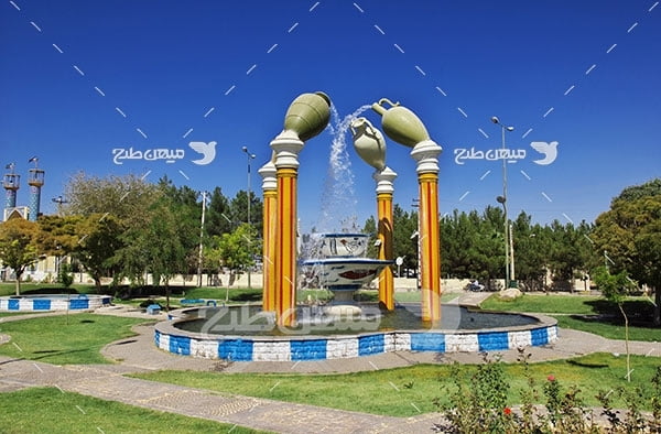 عکس چشمه میبد یزد