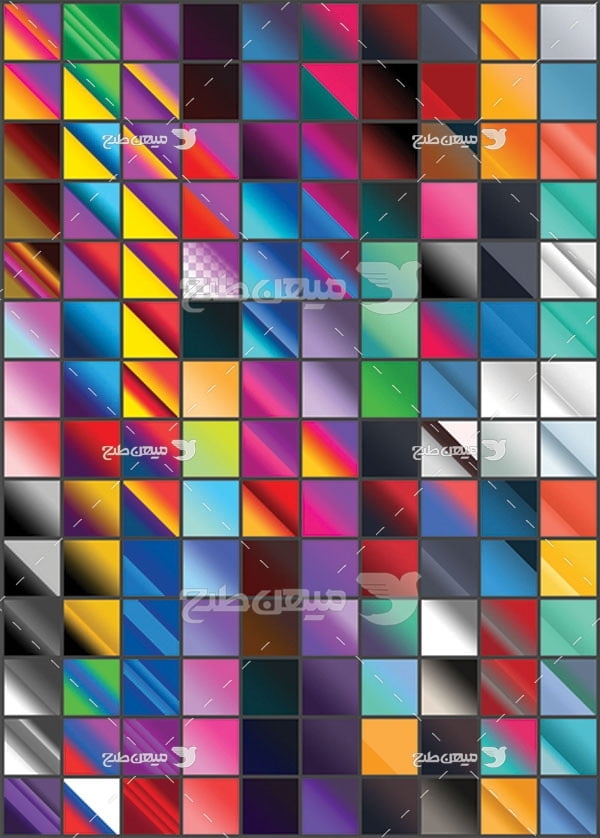 مجموعه ابزارهای فتوشاپ گرادینت ترکیب رنگها