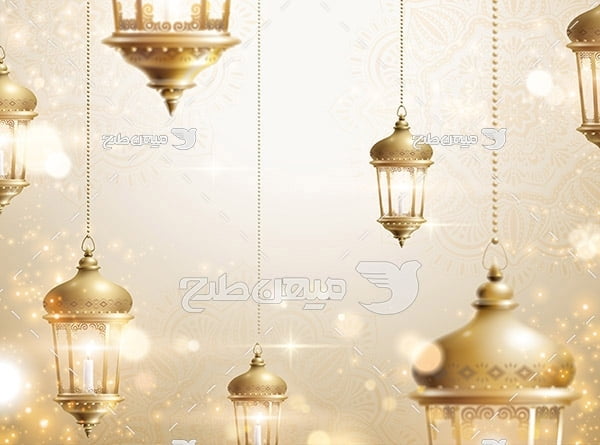 وکتور ماه رمضان