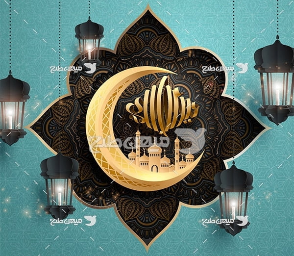 وکتور ماه رمضان