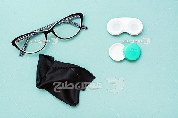 عکس لنز و عینک طبی