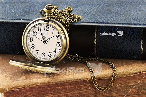 عکس ساعت جیبی طلا