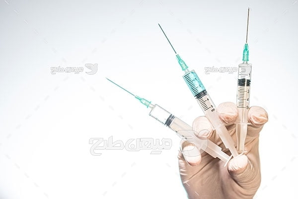عکس واکسن و آمپول