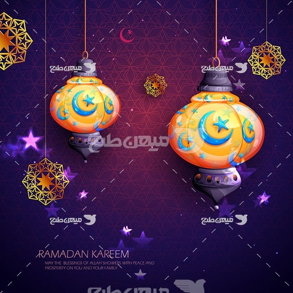 وکتور ماه رمضان