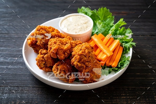 عکس تبلیغاتی مرغ سوخاری