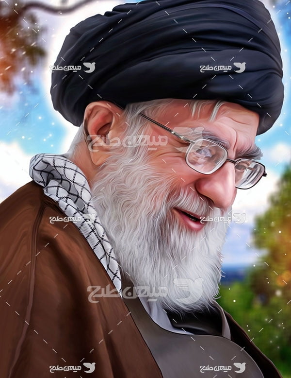 عکس سید علی خامنه ای