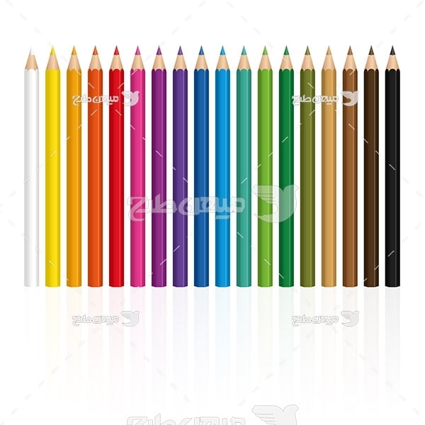 عکس مداد رنگی