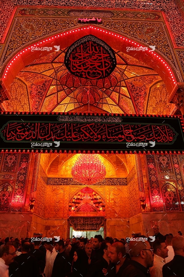 تصویر با کیفیت از صحن امام حسین علیه السلام