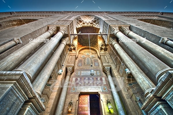 عکس ورودی مسجد