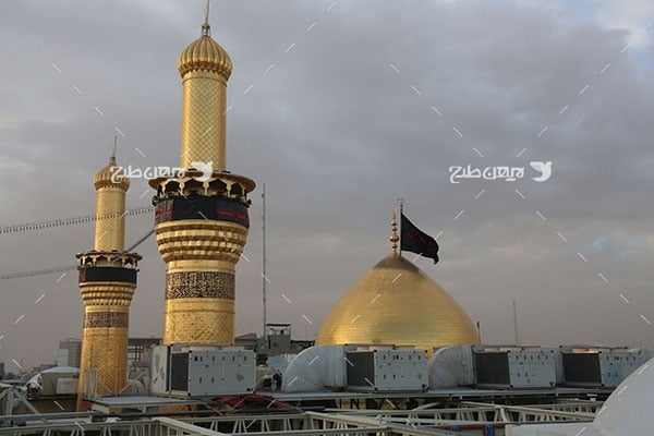 تصویر با کیفیت از حرم،گنبد و ضریح امام حسین علیه السلام