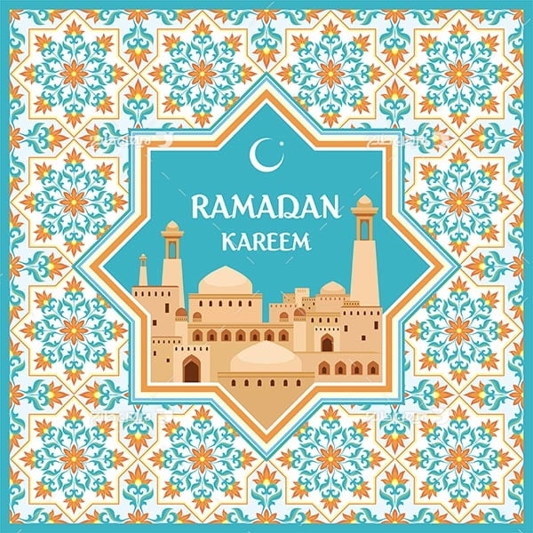 طرح وکتور بک گراند رمضان