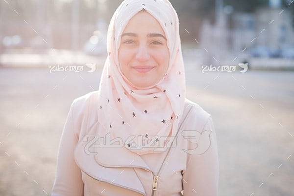 عکس زن با حجاب