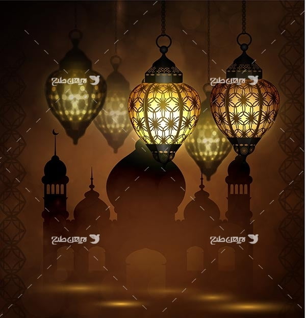 وکتور ماه رمضان