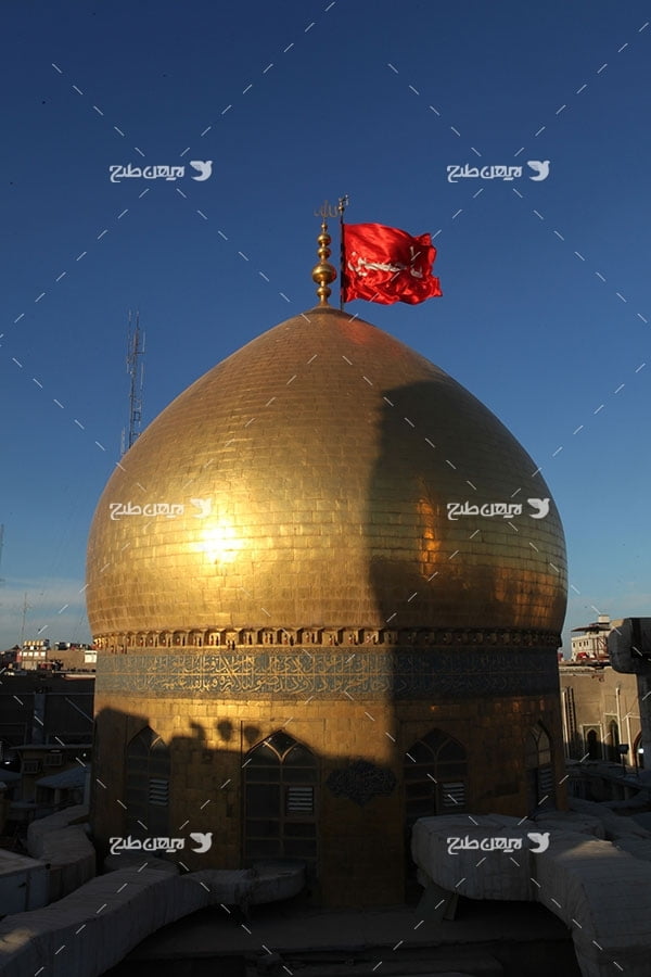 تصویر با کیفیت از گنبد امام حسین علیه السلام