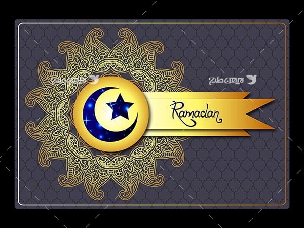 طرح وکتور بک گراند رمضان