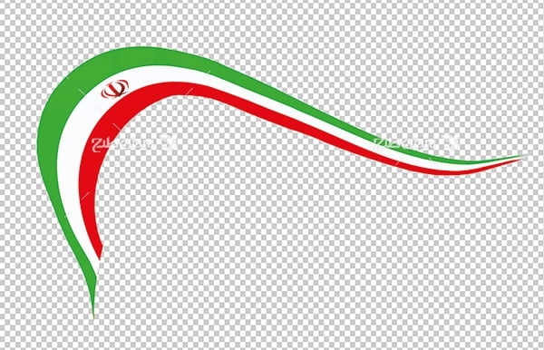 طرح لایه باز پرچم ایران