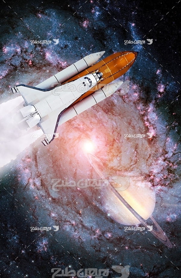 عکس موشک در فضا