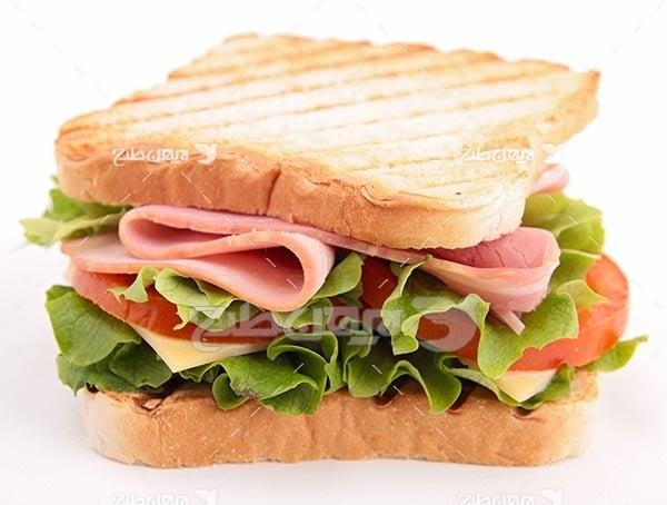 تصویر با کیفیت از ساندویچ کالباس