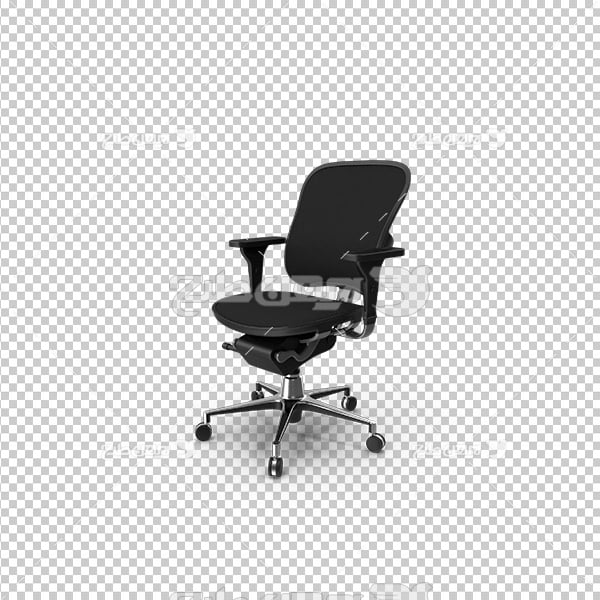 تصویر دوربری سه بعدی صندلی چرخ دار
