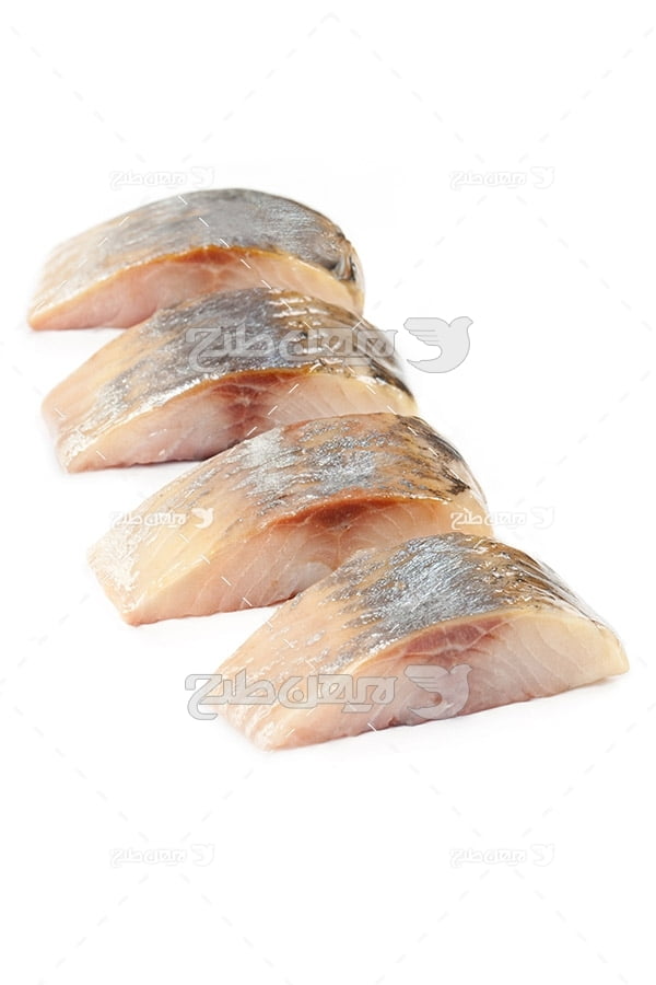 عکس گوشت ماهی بریده شده