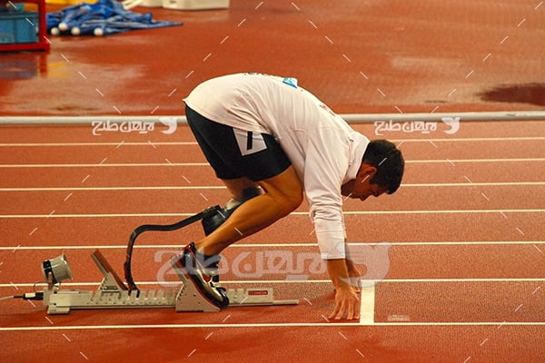 ﻿عکس ورزش دو و میدانی معلولین